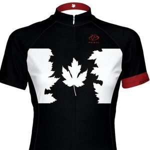 Primal cycling jersey- women’s small. 3 pockets on back. Nearly new. 3/4 zip.